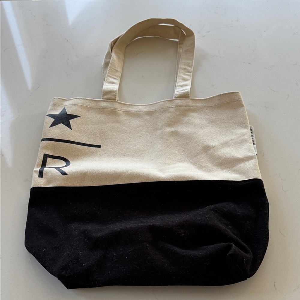 Starbucks Stylish Black and Cream Reserve Coffee Tote Bag ✨ New